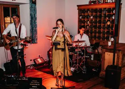 Hochzeitsband München Tamara Stolzenberg und Band Live