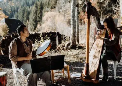 Hochzeitsmusikerin Hamburg RIKA - folkharp Duo