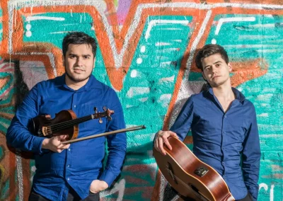 Fabian Zeller im Duo Resonado