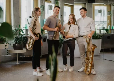 Hochzeitsband und Instrumentalisten Krefeld Multiphonic Saxophon-Quartett